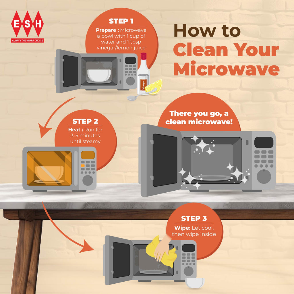 Struggling to keep your microwave clean? Try this easy hack for a spotless appliance! 🧼✨