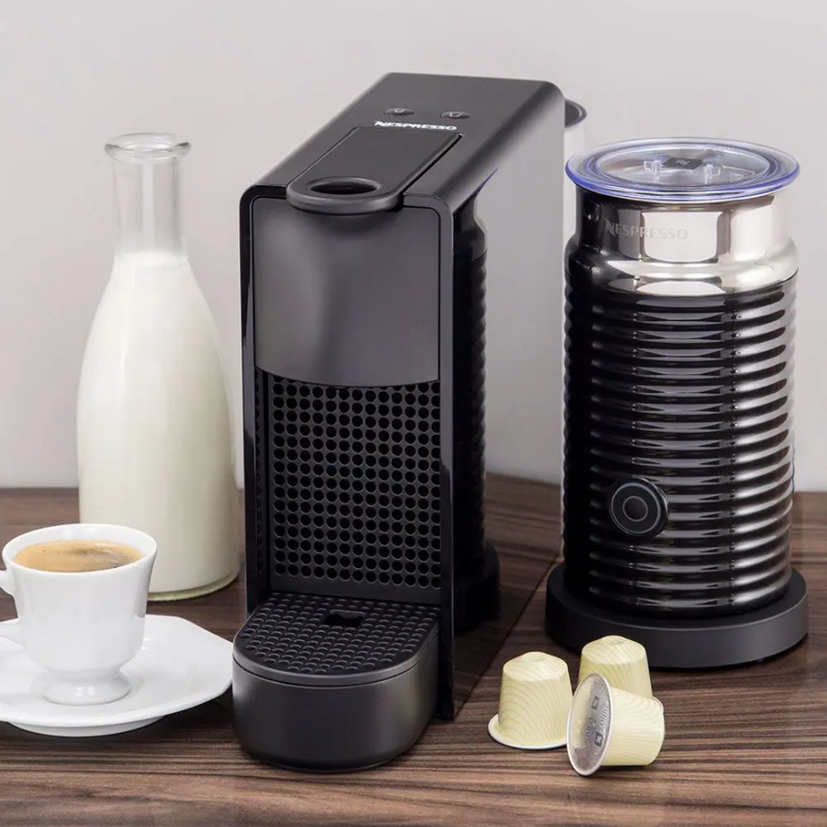 Buy Essenza Mini Grey Coffee Machine & Aeroccino