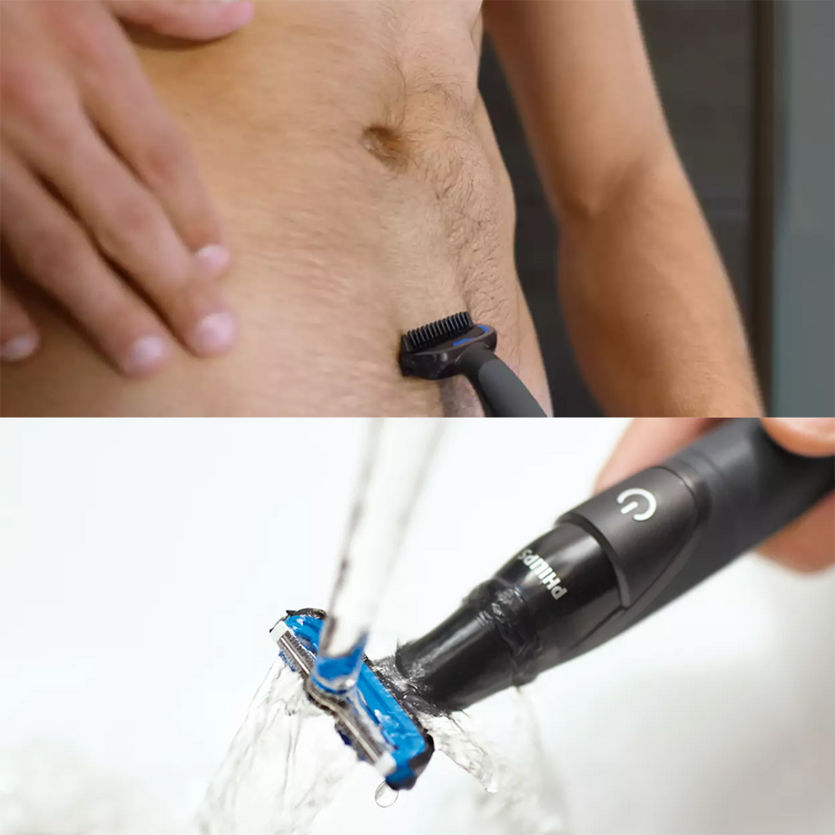 Bodygroom Series 1000 Showerproof groin and body trimmer BG1024/16