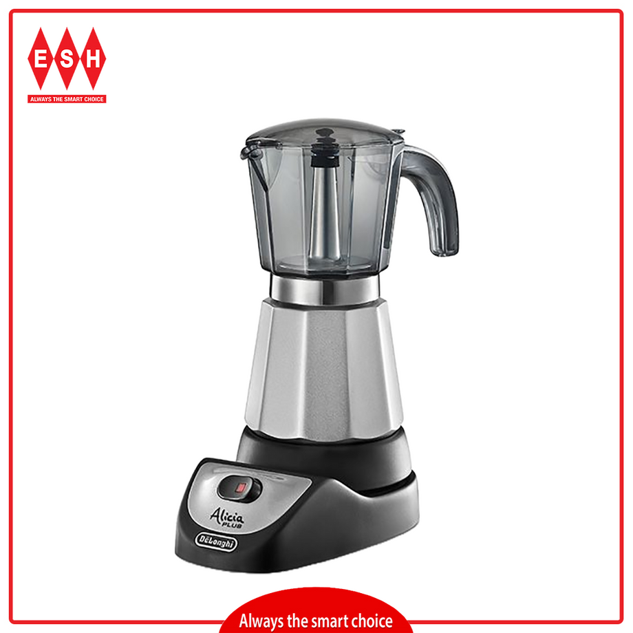 DeLonghi EMKM6.B Alicia Plus Electric Moka Pot – ESH Electrical