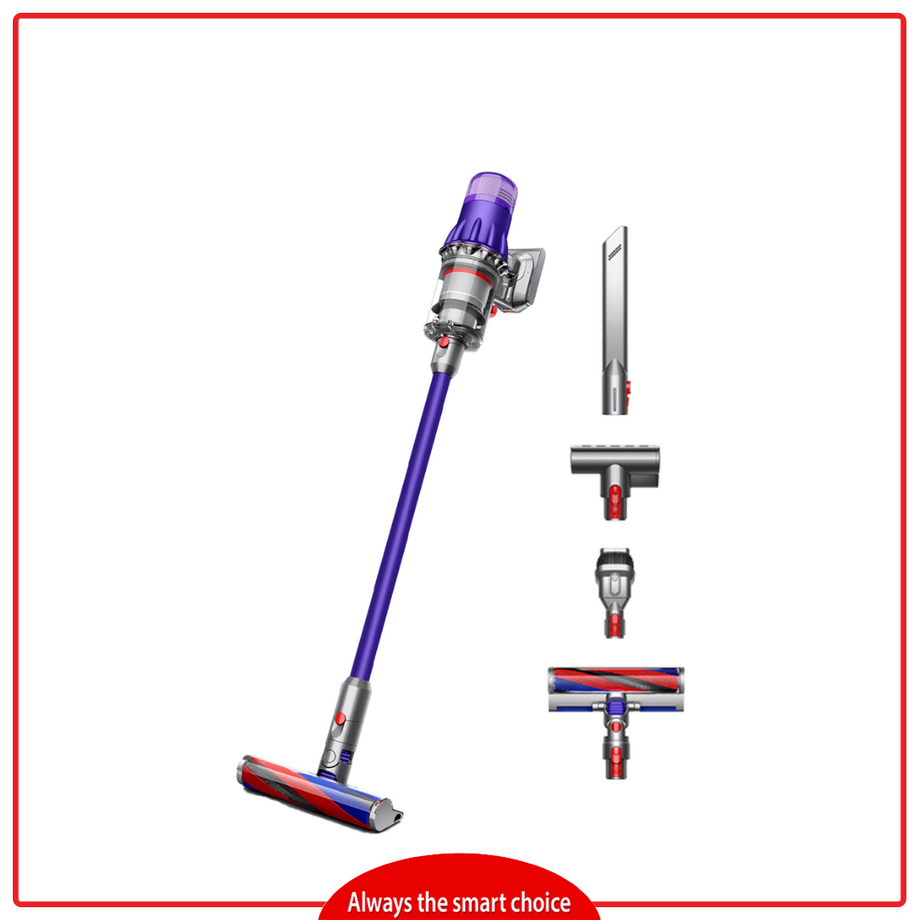 Dyson Digital Slim Fluffy (Purple & Iron) Cordless Vacuum Cleaner