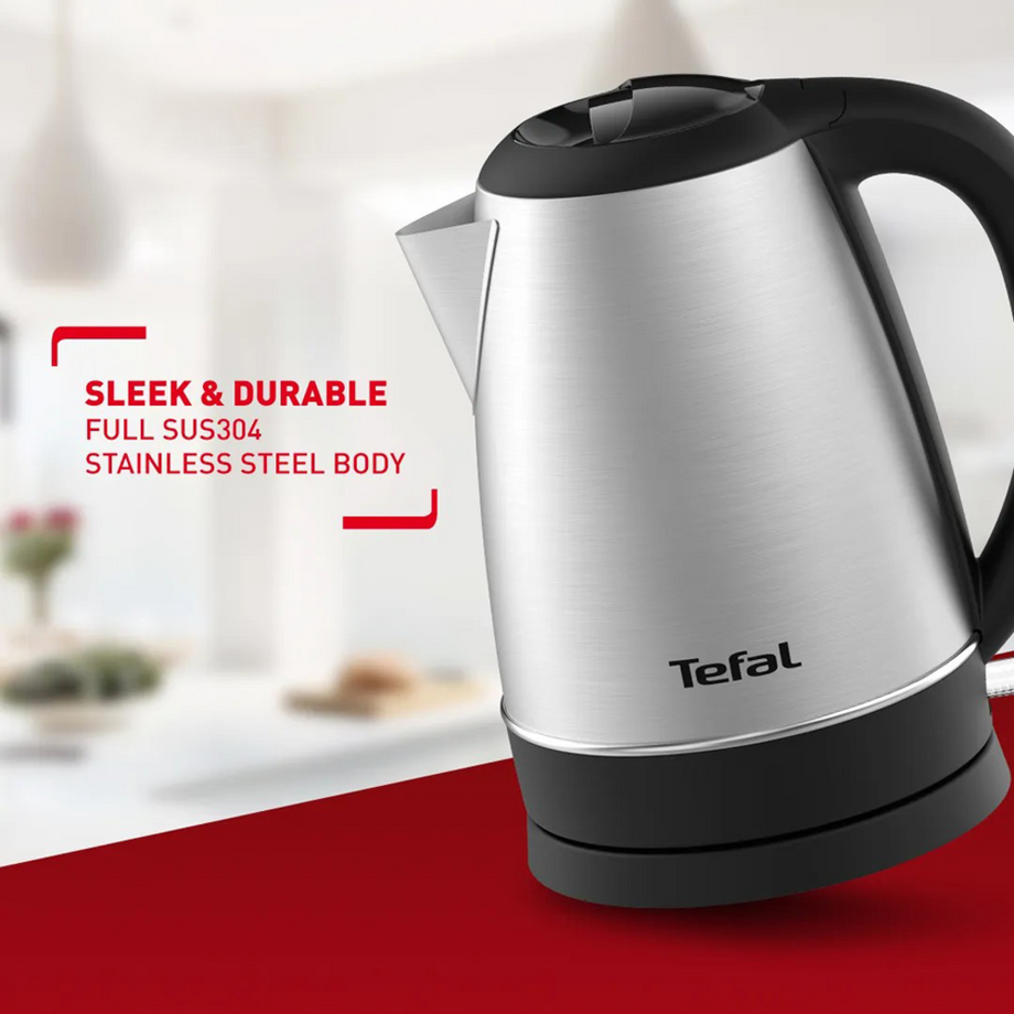 Tefal KI800 1.7L Handy Kettle - Stainless Steel