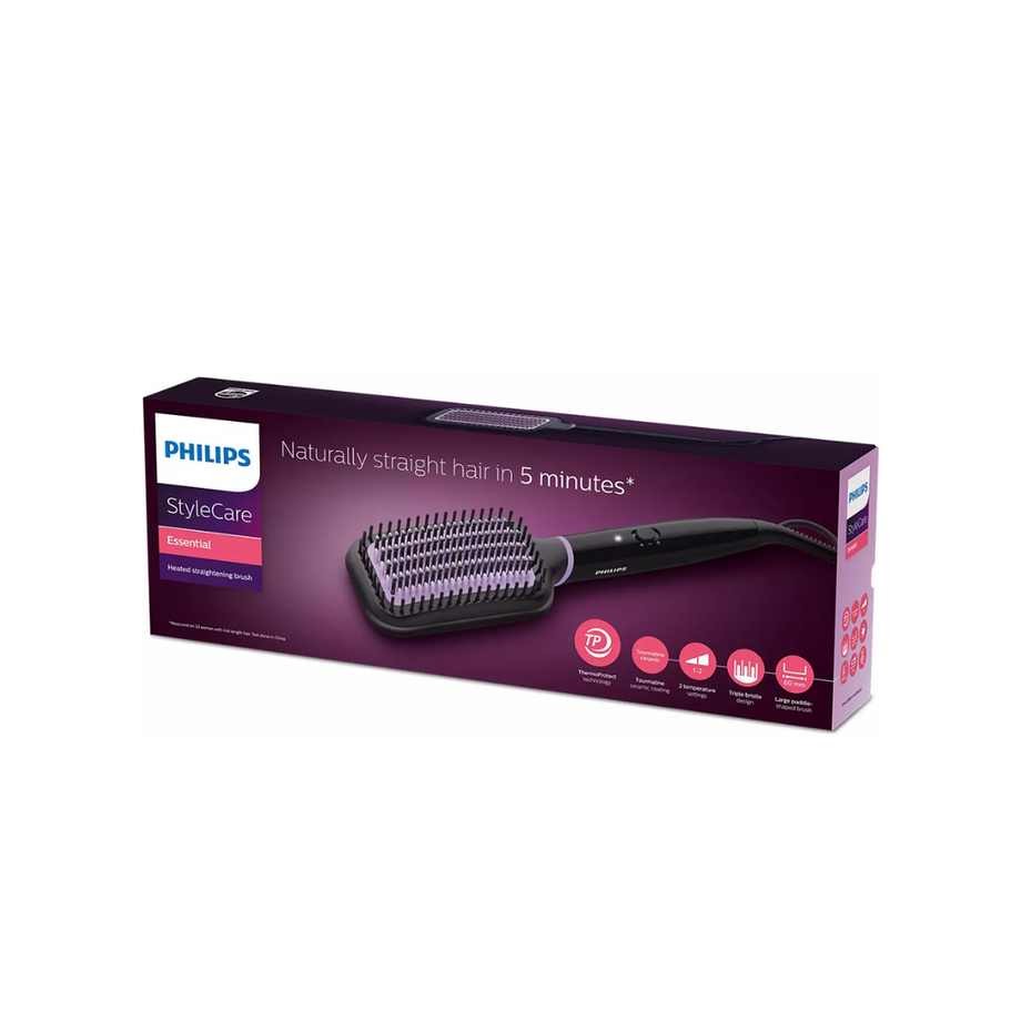 Philips heat and straight brush best sale