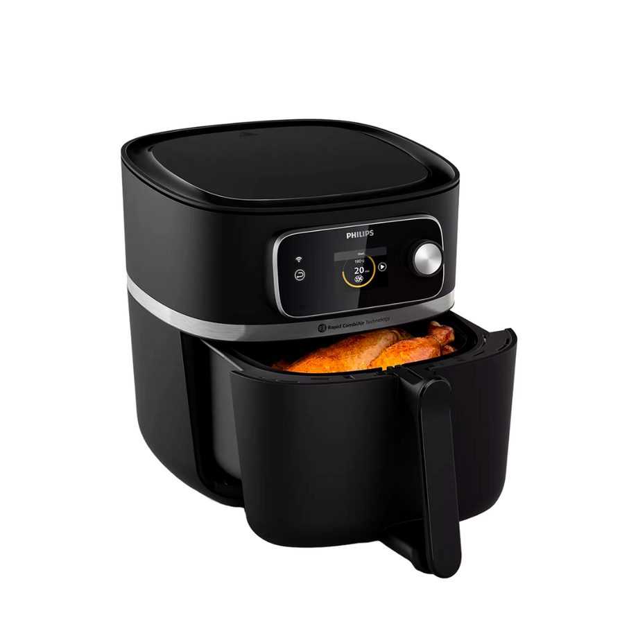 NEW MODEL ] PHILIPS 3000 Series Compact Air Fryer HD9100 (HD9100/20)  Airfryer - Rapid Air Technology, Easy to Clean Pot