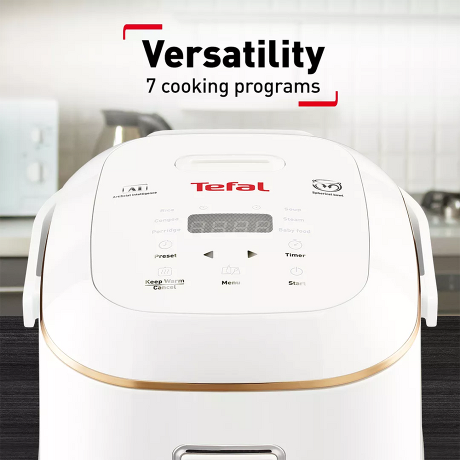 Tefal RK6011 0.7L Mini Spherical Fuzzy Logic Rice Cooker – ESH Electrical