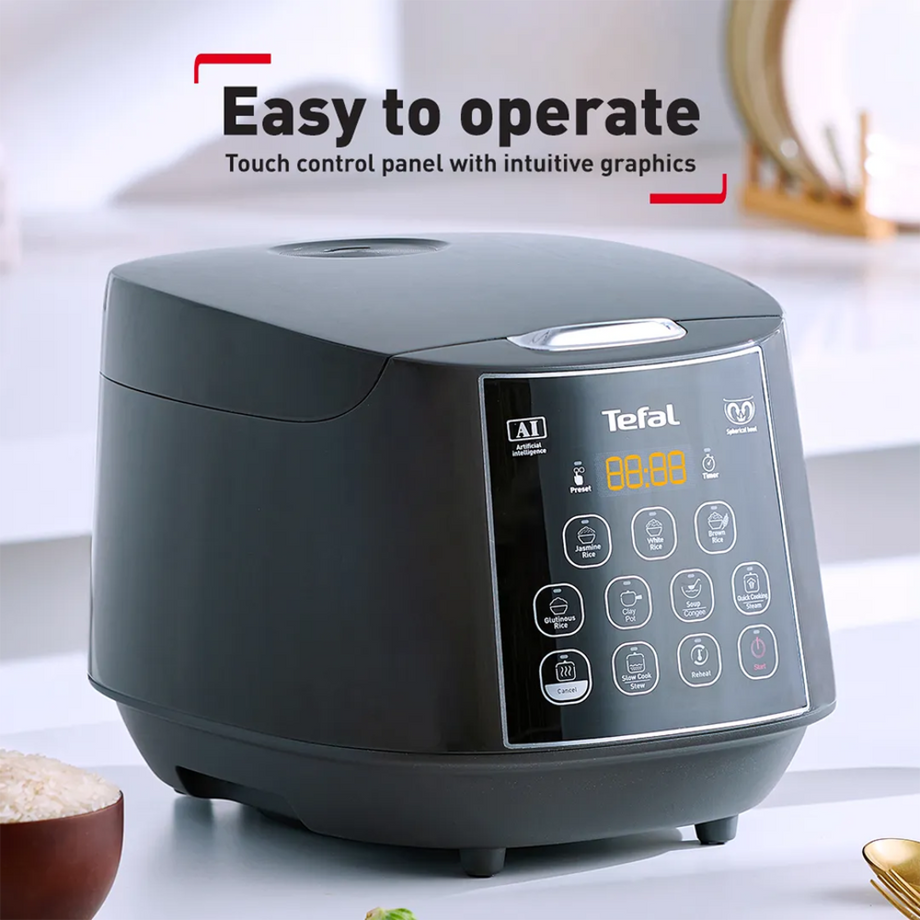 Rice Plus™ Multi-Cooker with Fuzzy Logic Technology