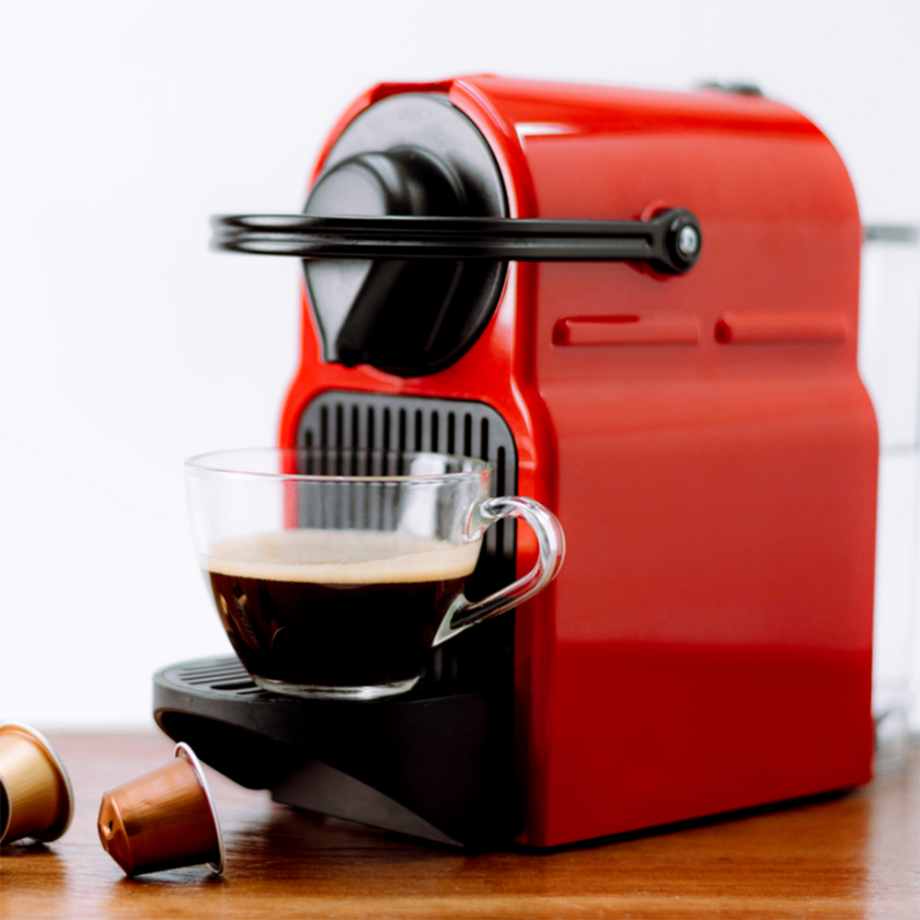 Nespresso Inissia Espresso Maker (Red)