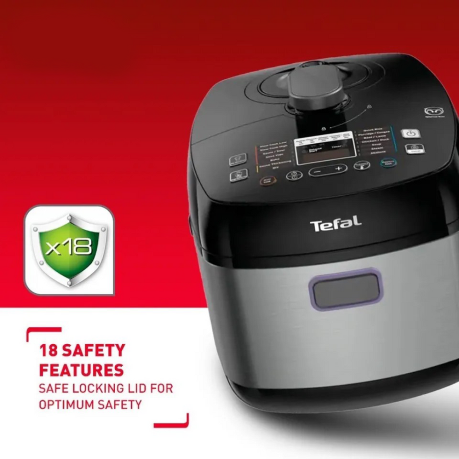 Tefal Home Chef Smart Pro Multicooker (Pressure Cooker) (CY625) (CY625D)  [Free Stainless Steel Pot]