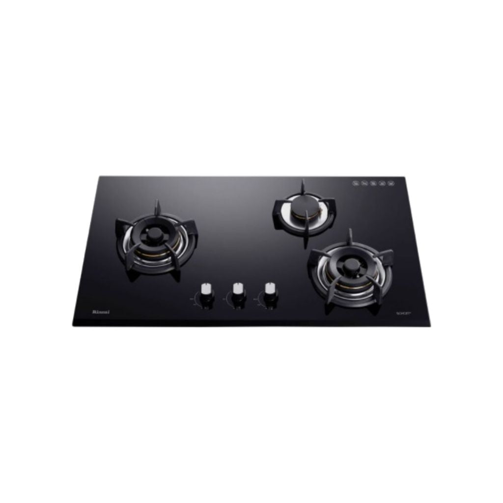 Rinnai Hyper 3-Burner Built-in Gas Hob (Glass) RB93UG ESH Online – ESH ...