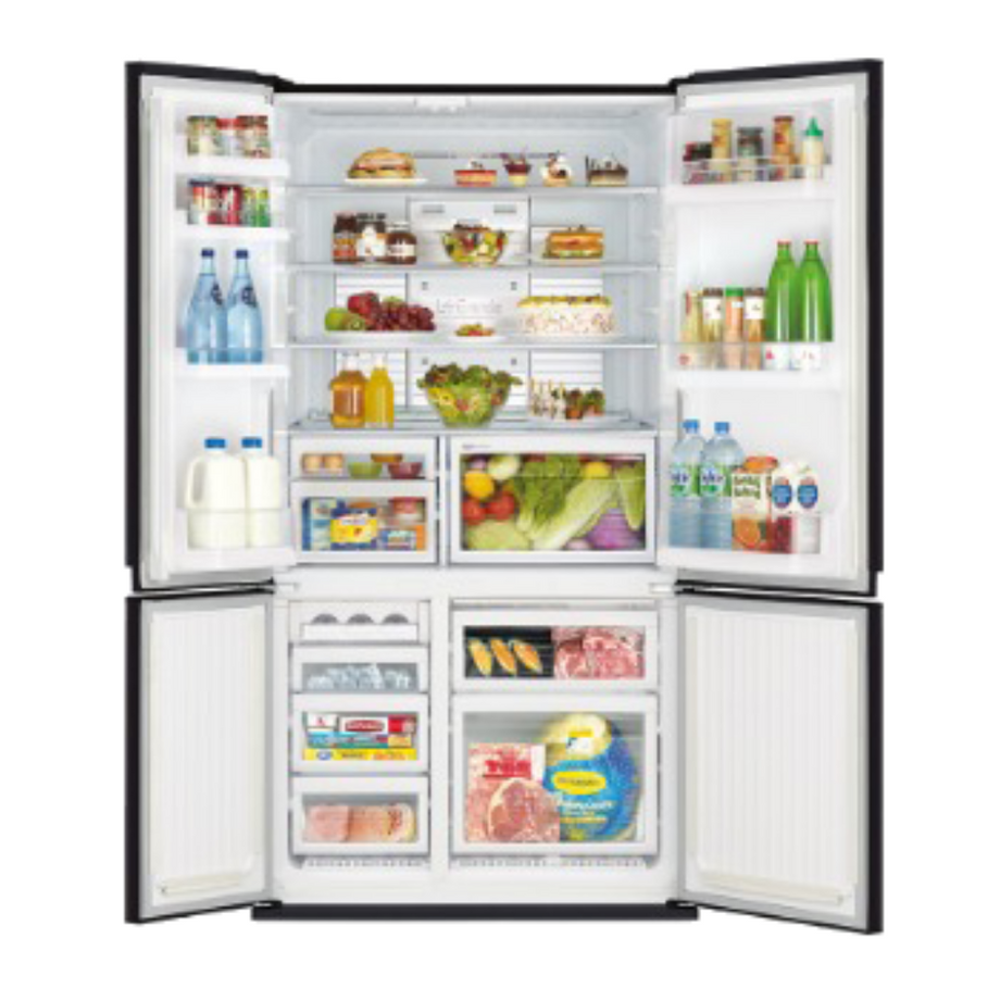 Mitsubishi deals 710l fridge