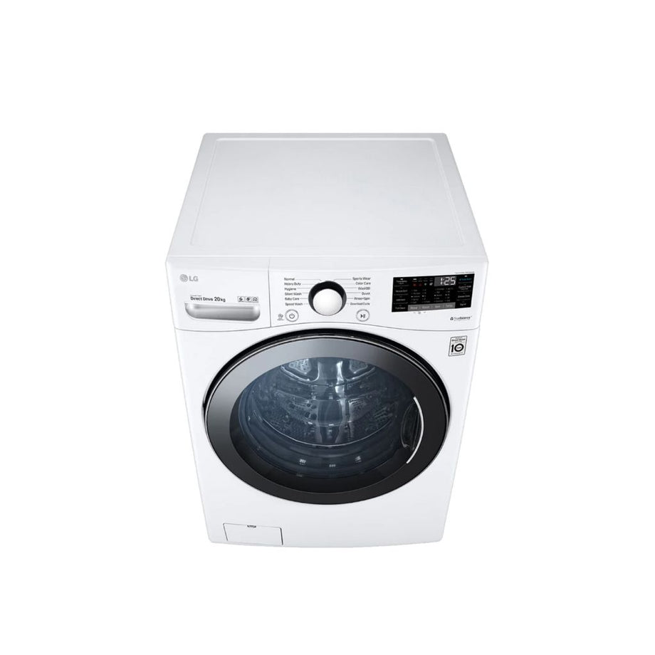 LG 20/10kg Front Load Washer Dryer with Steam F2720RVTV